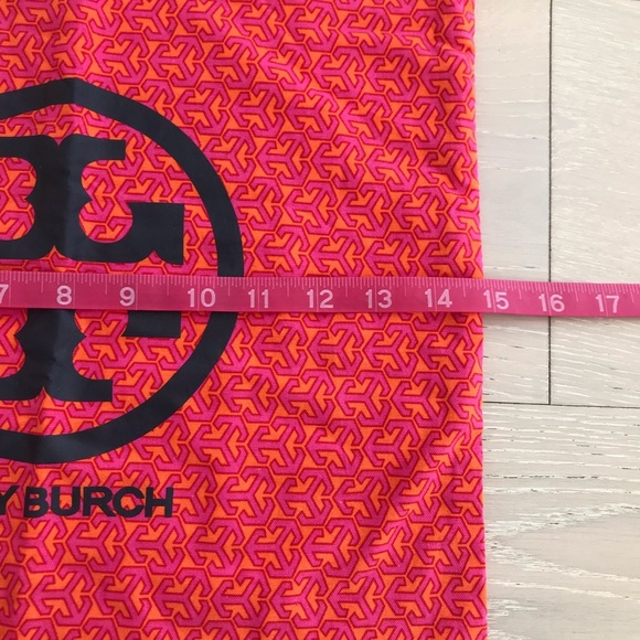 Tory Burch Red and Orange Logo Dust storage  Bag - Picture 2 of 4